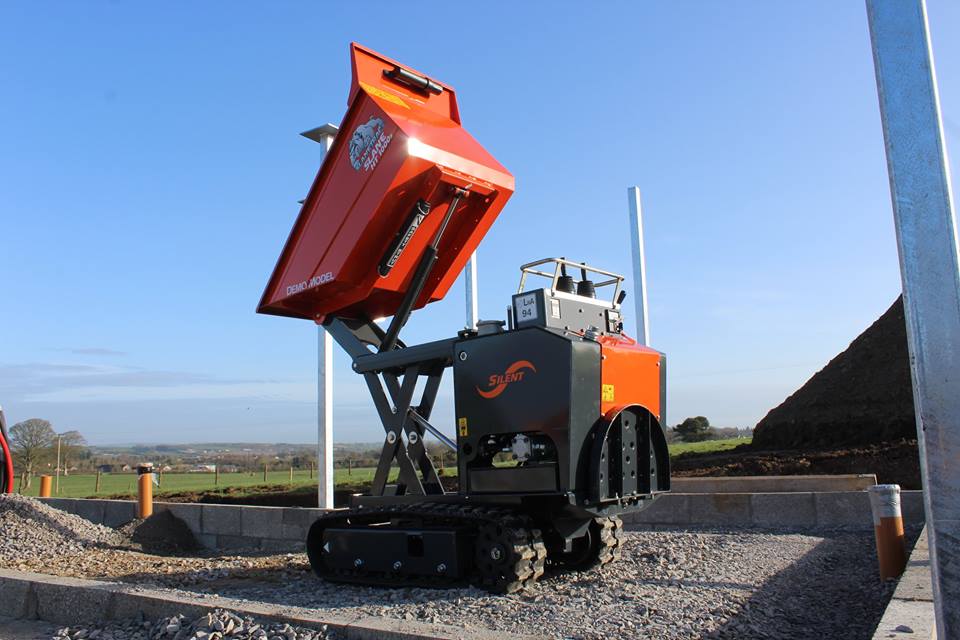 high tip mini dumper